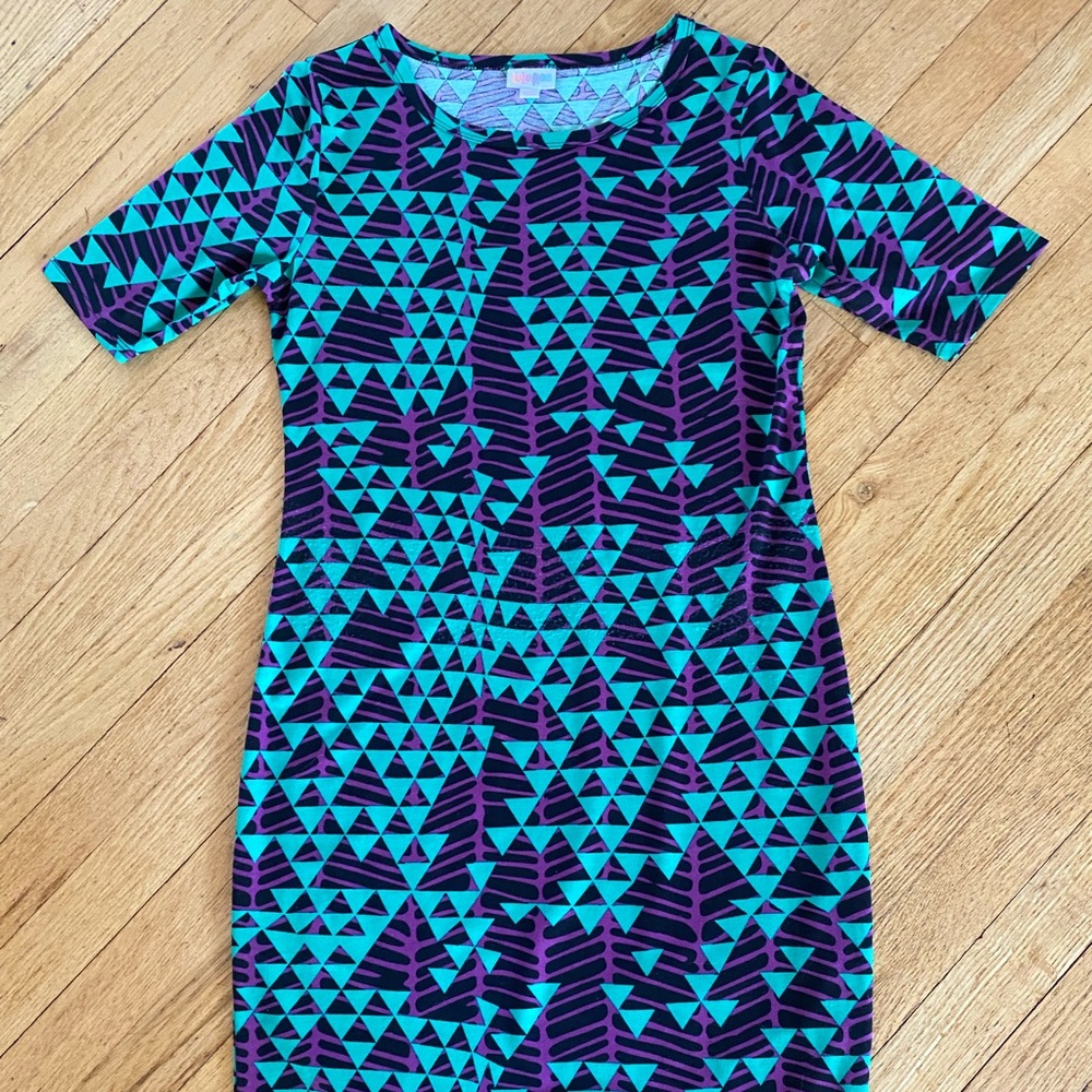 Geometric Julia Dress LulaRoe
